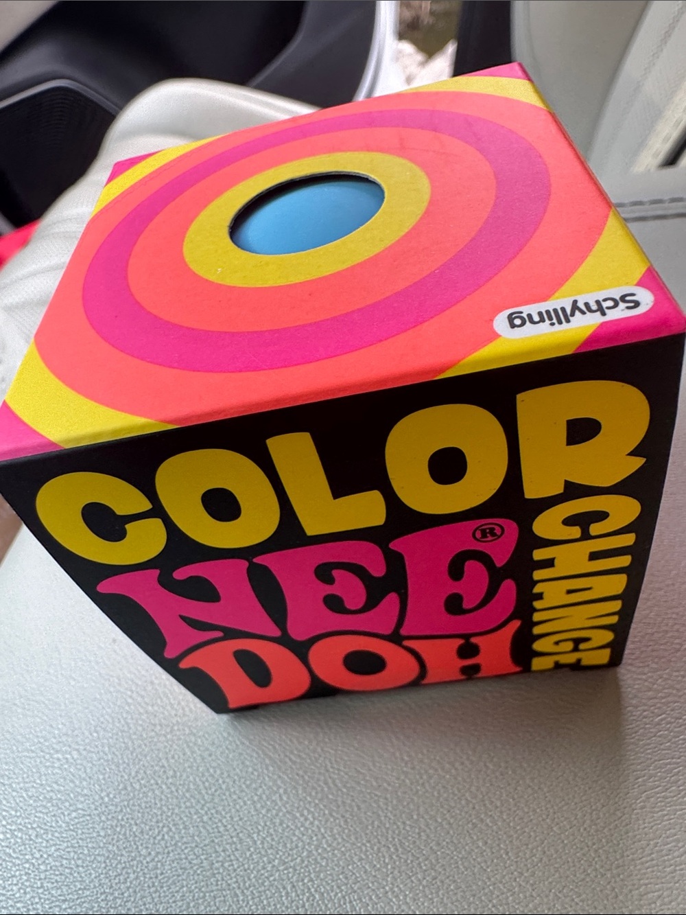 Color NEE-Doh Change Toy - Pink and Yellow